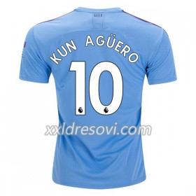 Manchester City Kun Aguero 10 Domaći Nogometni Dres 2019-2020